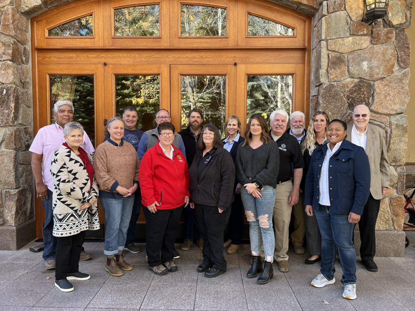 ICP CAB members outside the October 2023 meeting venue in Sun Valley, Idaho