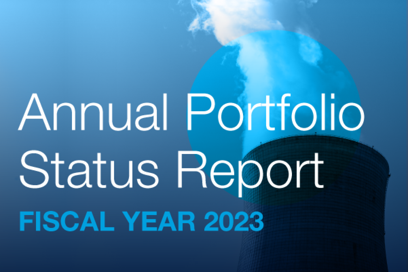 FY 2023 Annual Portfolio Status Report graphic