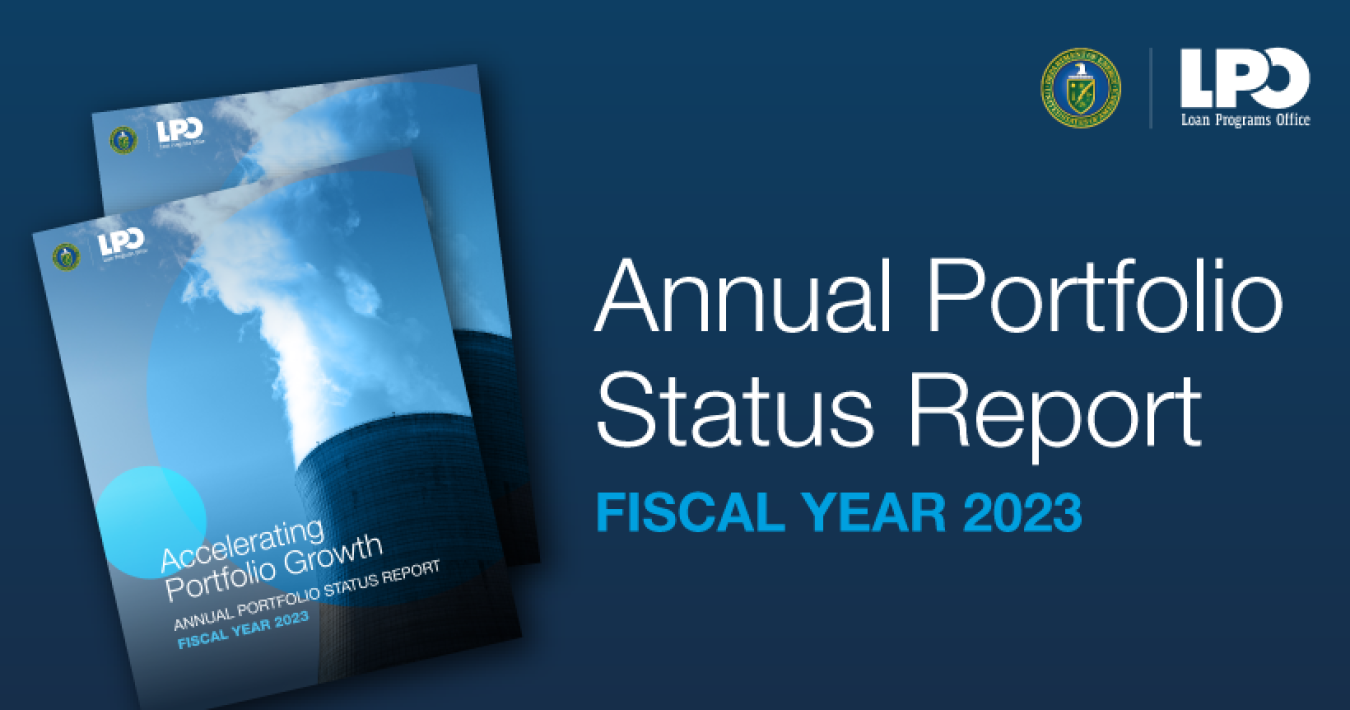 FY 2023 Annual Portfolio Status Report graphic