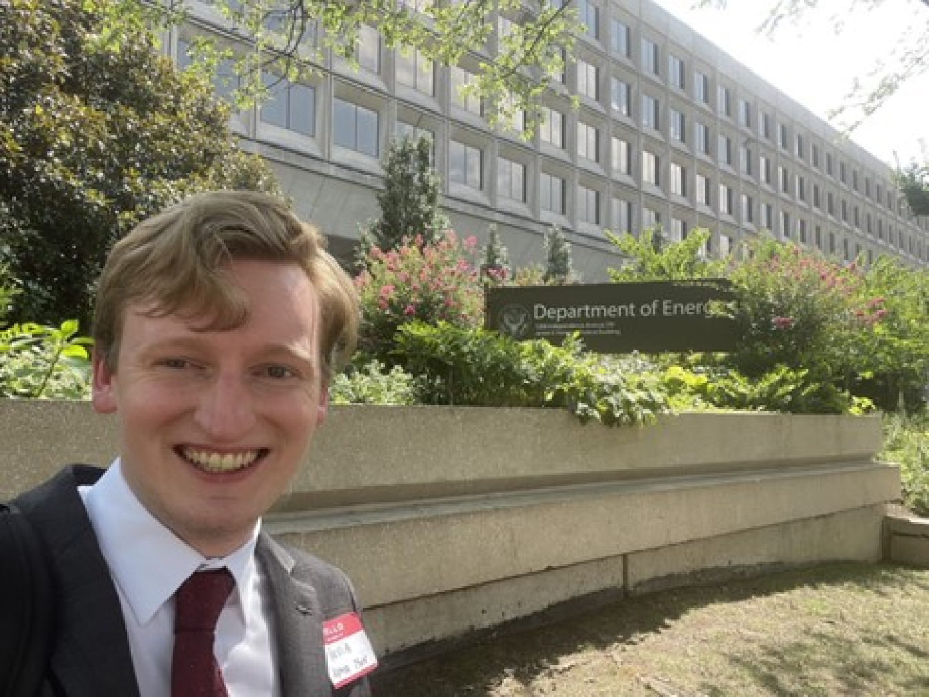 Kevin O’Sullivan at the DOE’s Cleanup to Clean Energy Event in July 2023.