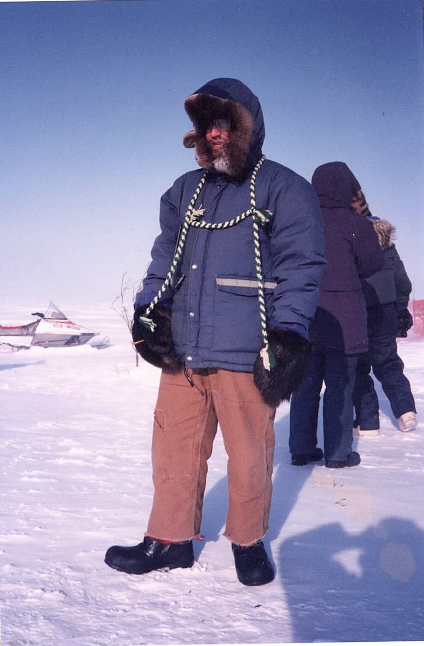 William Murray in Arctic formal wear