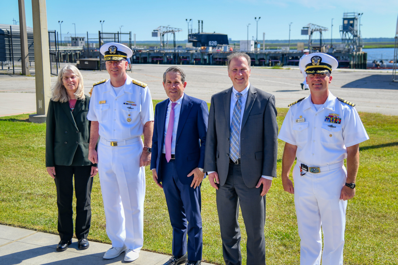 Administrator Jill Hruby with Naval Leaders at the Naval Nuclear Propulsion Program 75th Anniversary