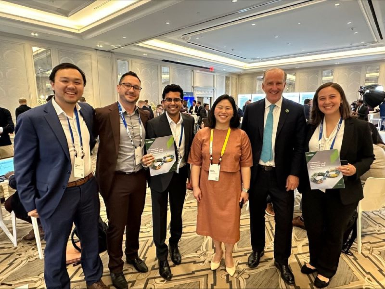 Grid Deployment Office Director Maria Robinson attends the BloombergNEF Summit in New York City.