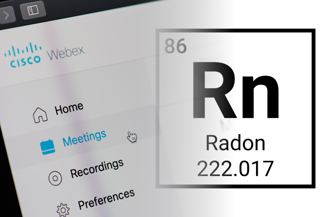 DOE EHSS-11 2024 Special Webex banner. Feature Topic: Radon in the Workplace