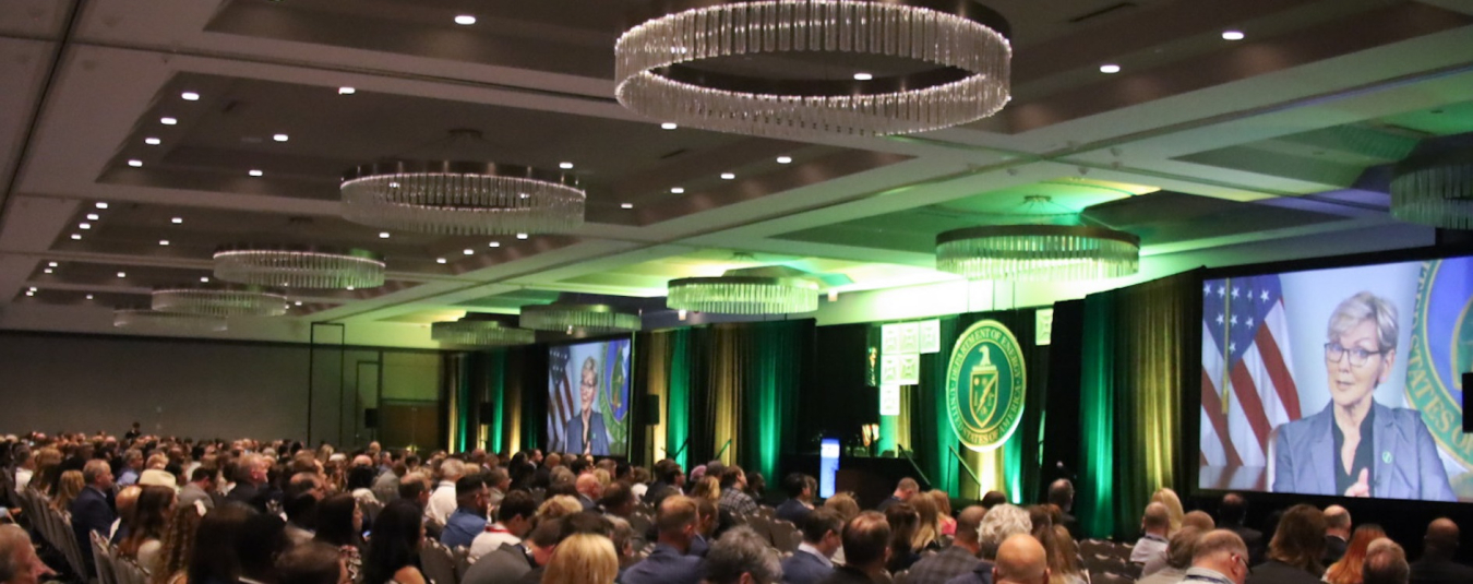 U.S. Secretary of Energy Jennifer M. Granholm delivers at the 2024 DOE Small Business Forum & Expo