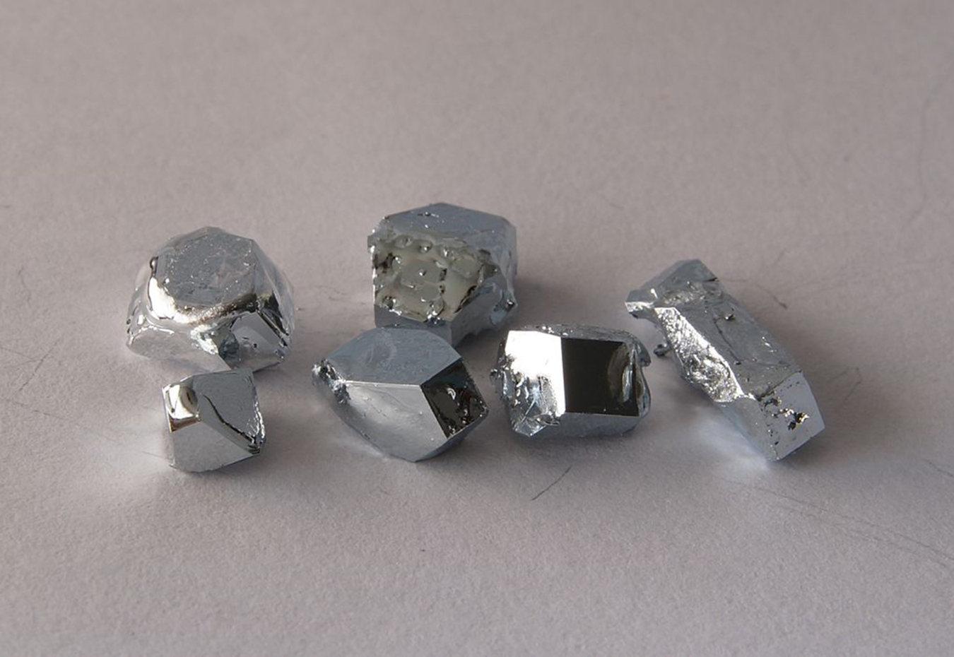 Gallium, one of the materials the U.S. government identified as critical because of its use in many important technologies.