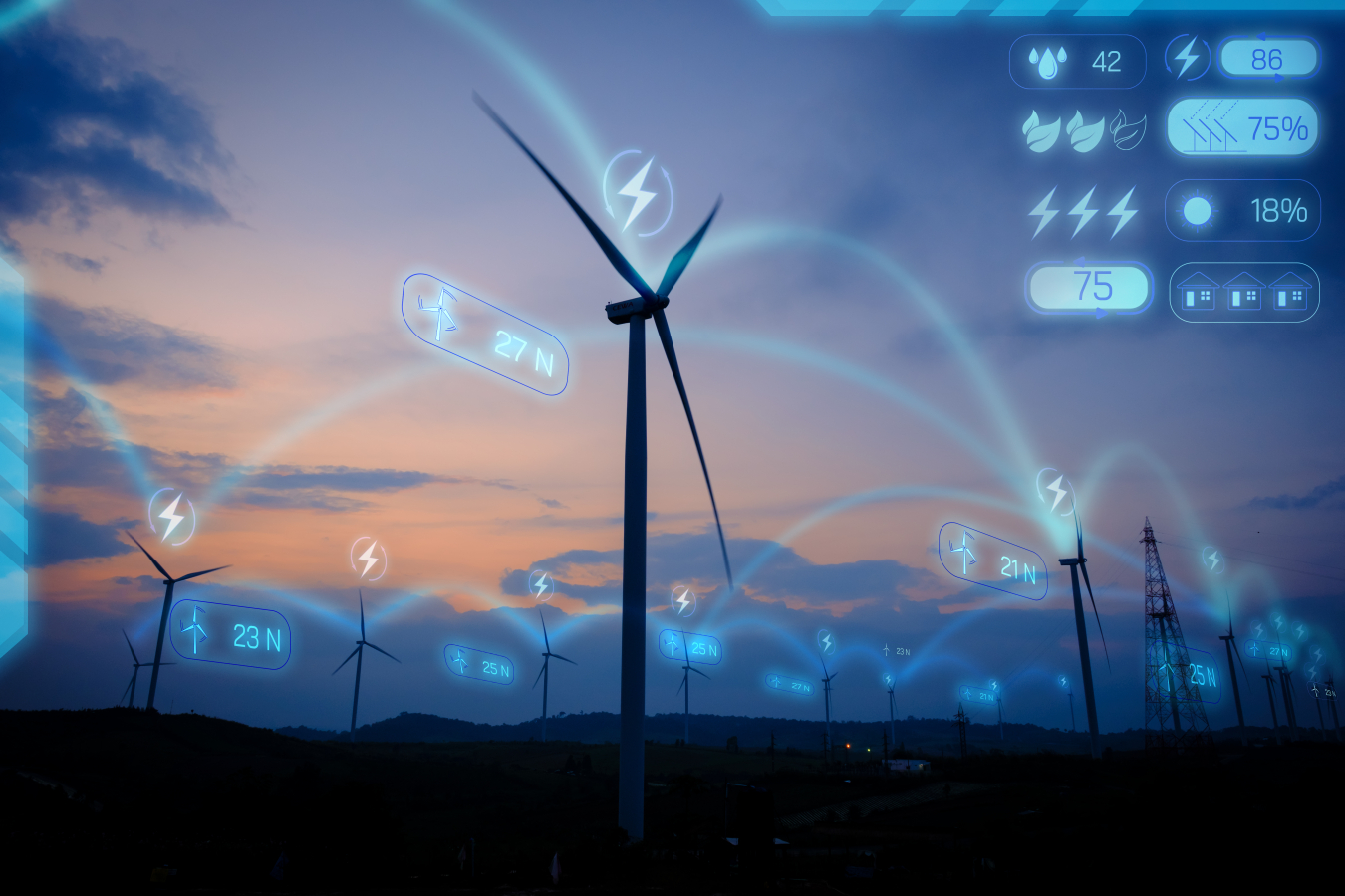 How AI Can Help Clean Energy Meet Growing Electricity Demand graphic