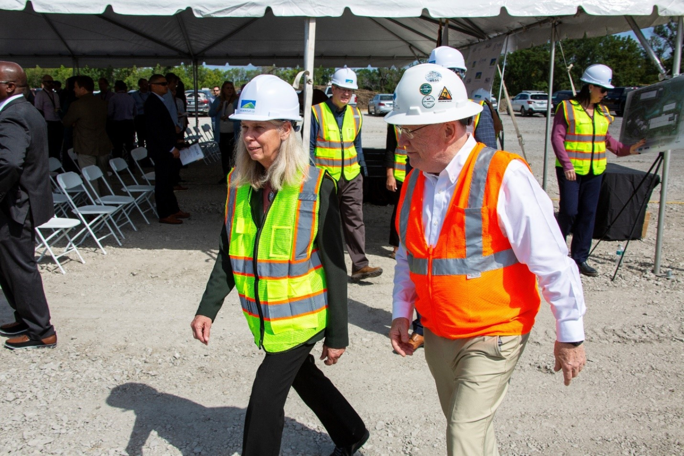 Administrator Hruby at KCNSC Expansion