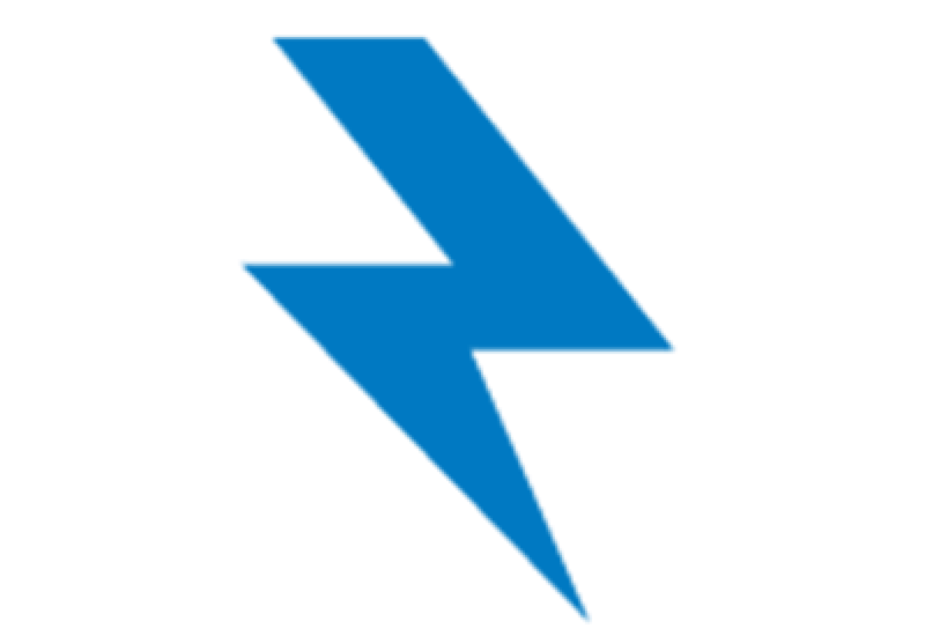 An icon of a lightning bolt.