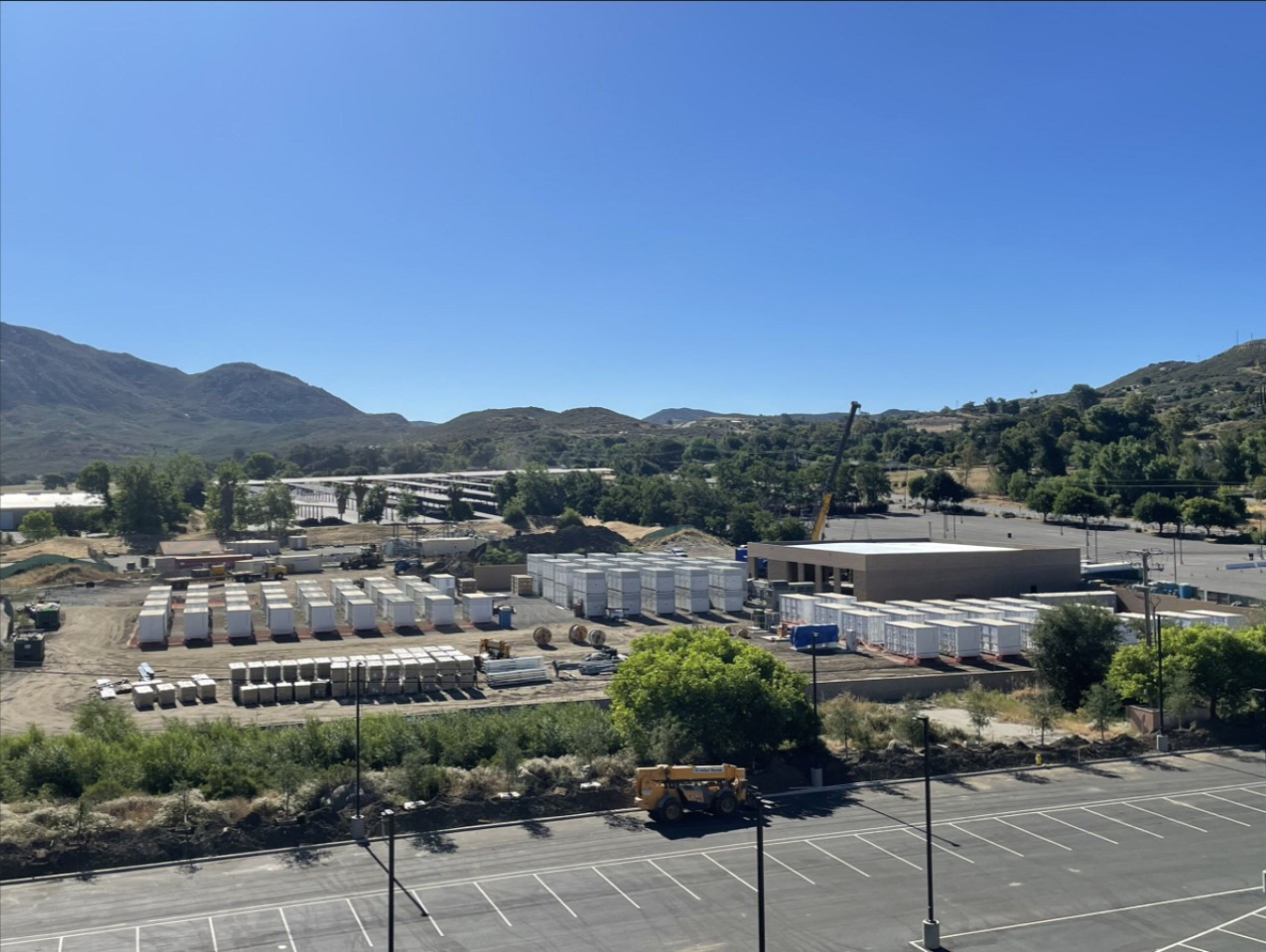 View of Viejas project from above