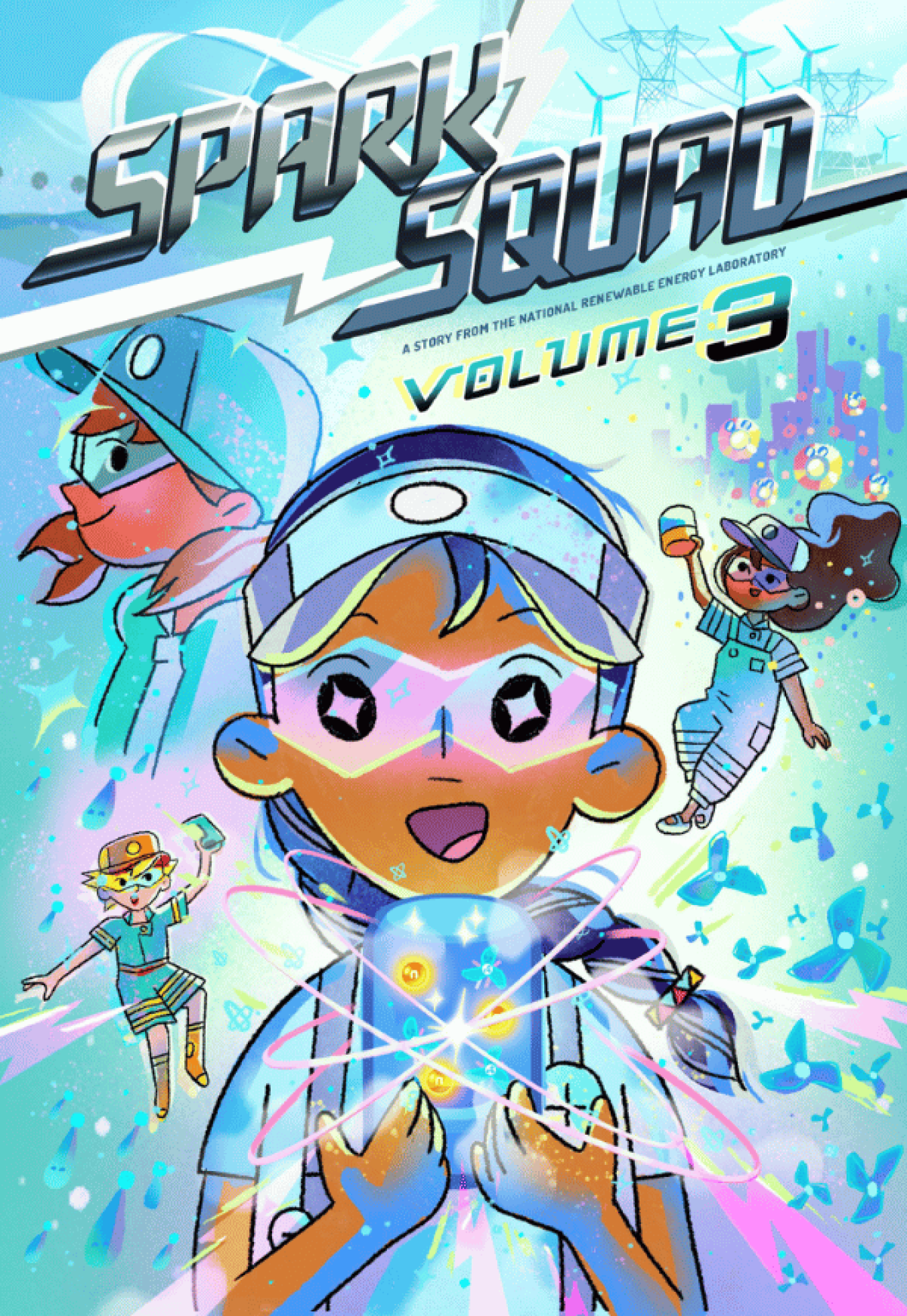 Cover of the Spark Squad Volume 3 comic book