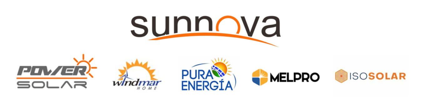 Sunnova solar company logos. 