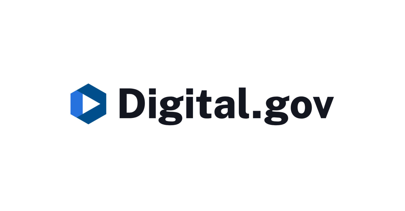 The Digital.gov logo on a white background