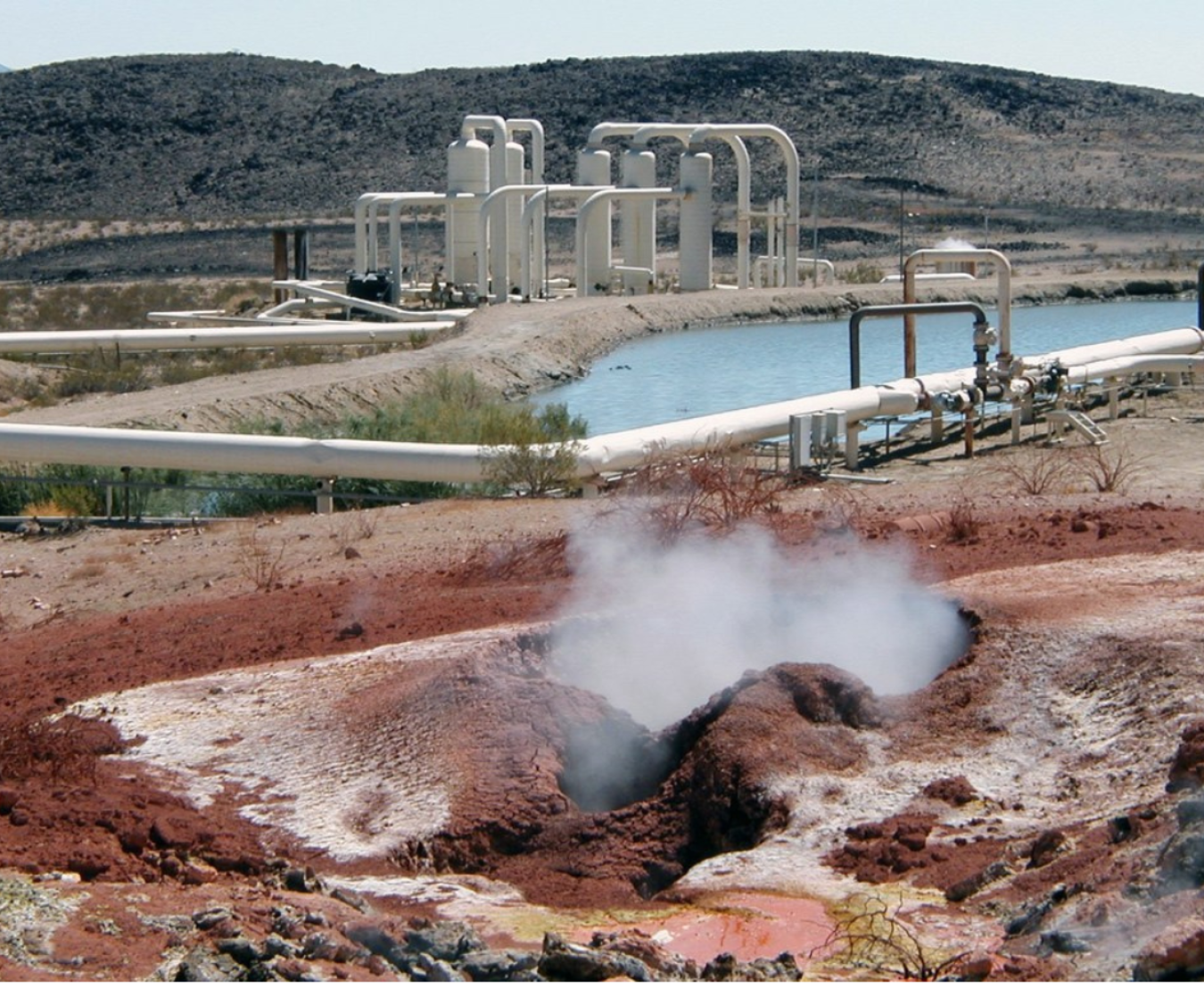 picture of a geothermal power plant