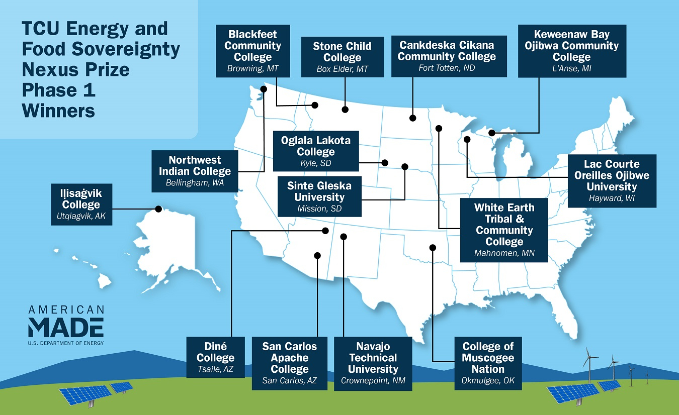 Map shows TCU locations around country.