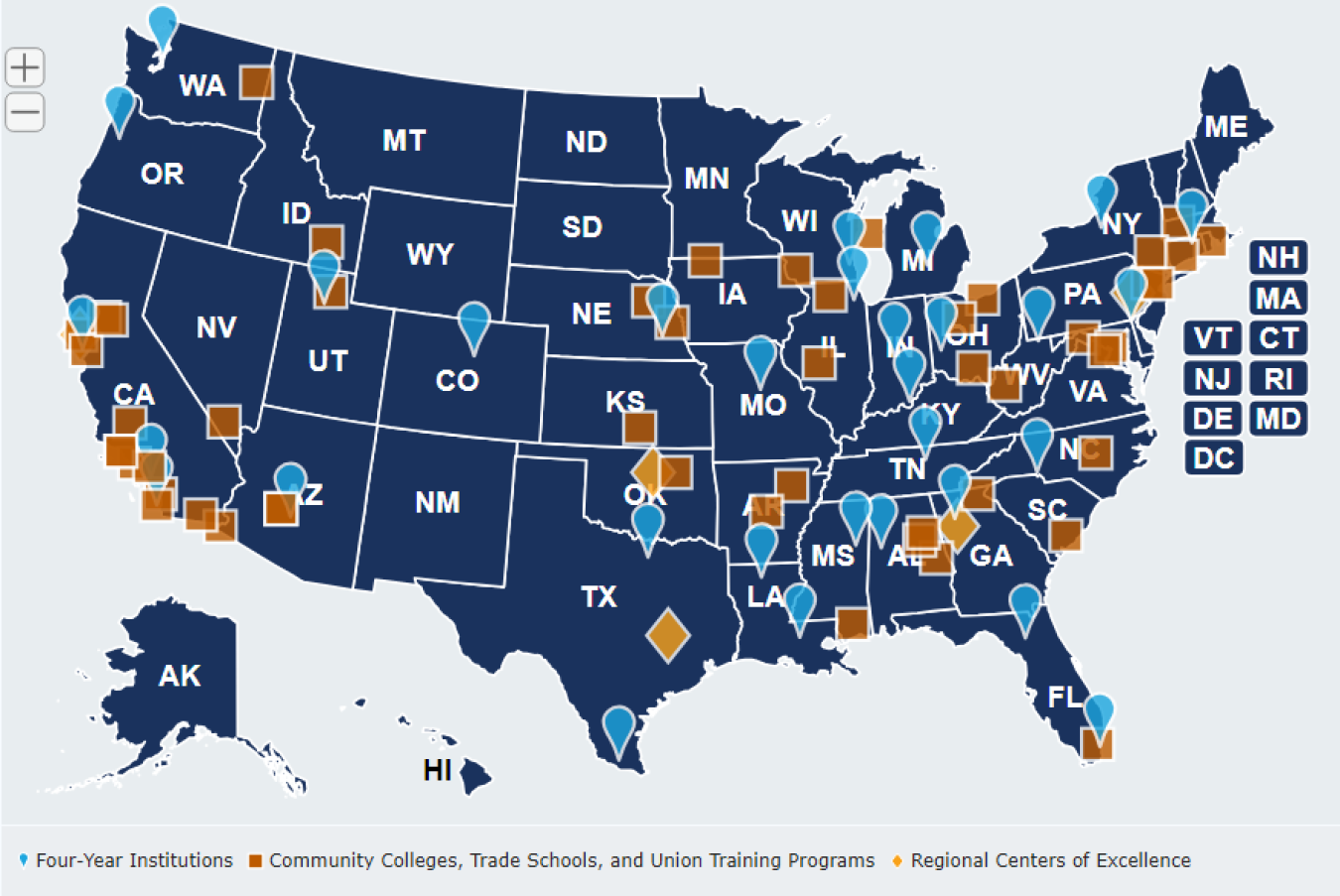 ITAC Locations Jan 2025 Image