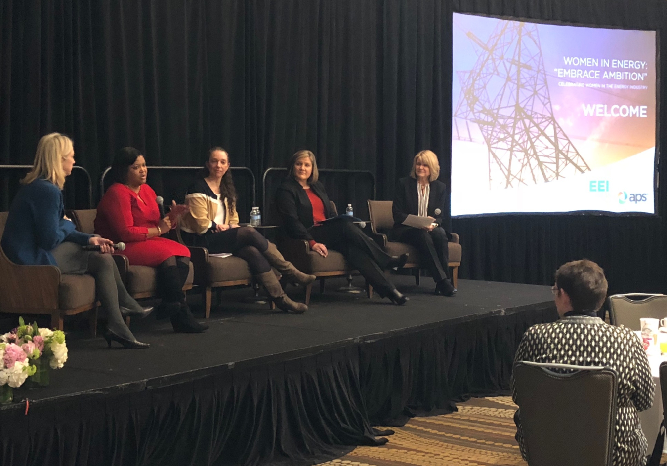 Speakers at the National Association of Regulatory Utility Commissioners Winter Summit in Washington, D.C. February 2018.