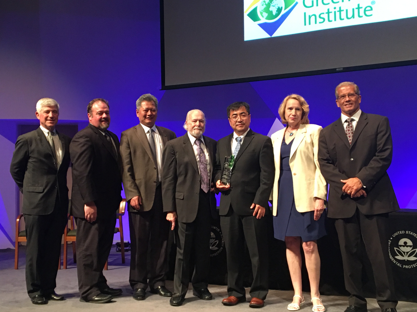 Participants at the June 2017 Green Chemistry Challenge Award Ceremony