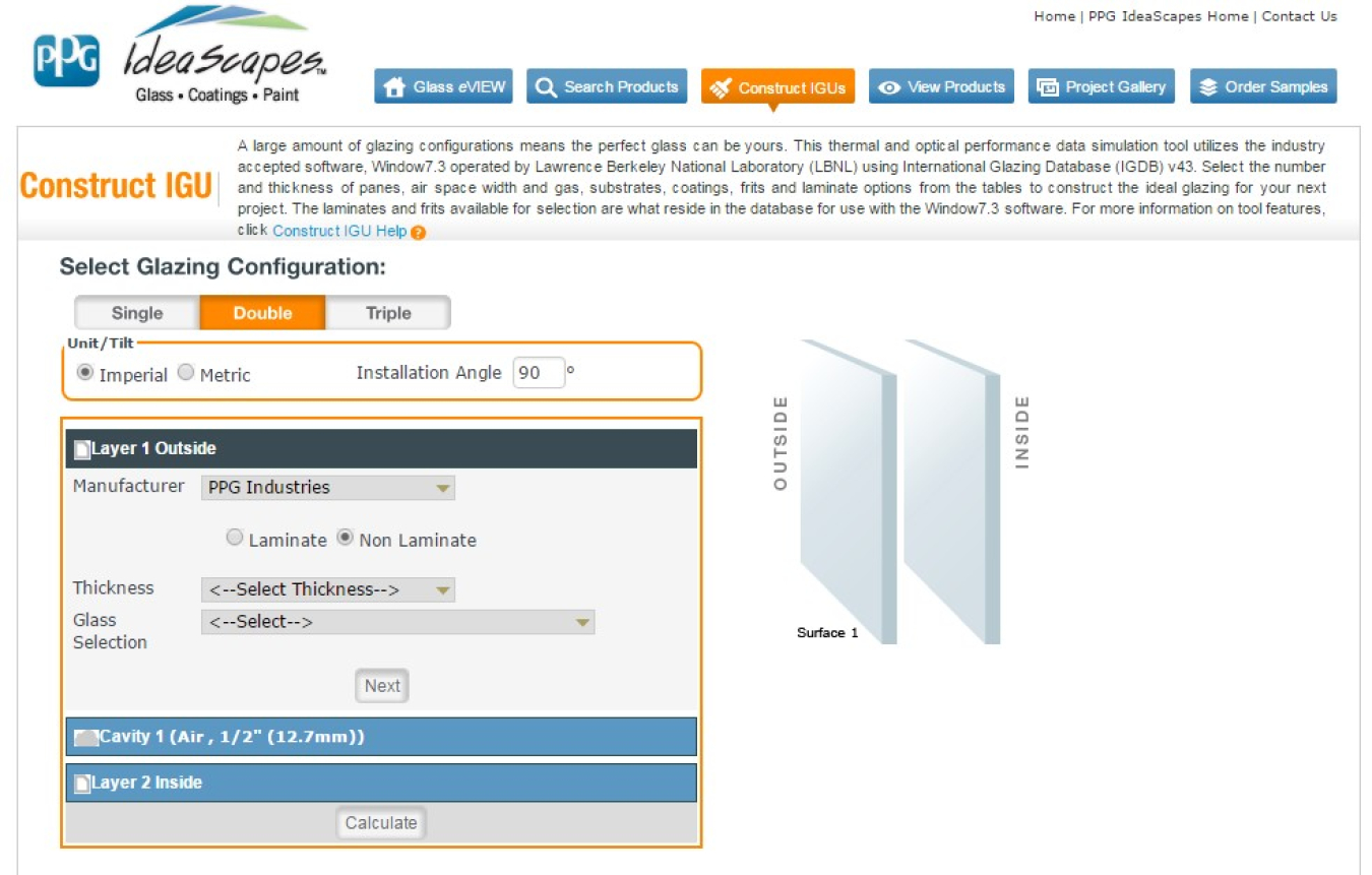 Screenshot of the Construct software tool.