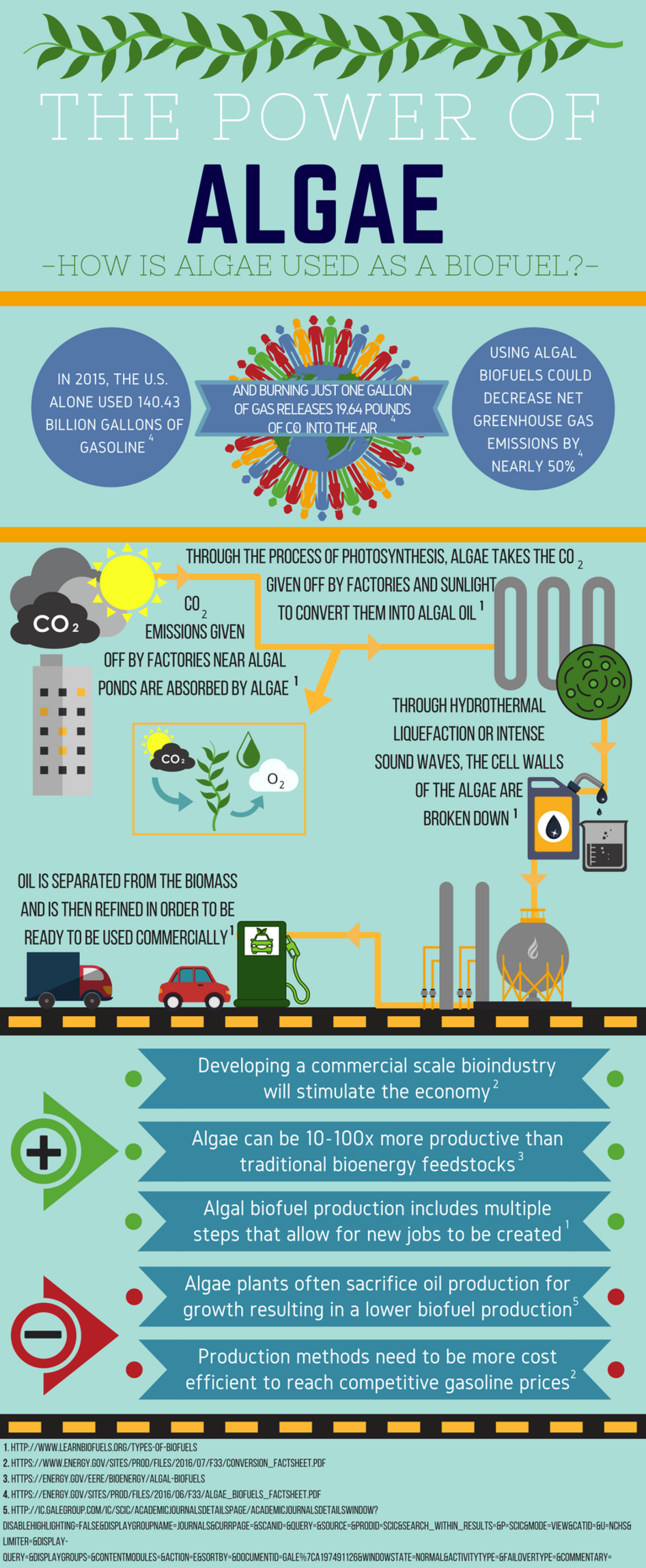 This infographic was created by students from Normal Community West High School in Normal, IL, as part of the U.S. Department of Energy-BioenergizeME Infographic Challenge. The BioenergizeME Infographic Challenge encourages young people to improve their f