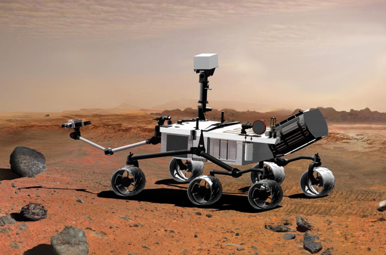 Mars Science Laboratory, aka Curiosity, is part of NASA's Mars Exploration Program, a long-term program of robotic exploration of the Red Planet. It's powered by the Multi-Mission Radioisotope Thermoelectric Generator (MMRTG). 