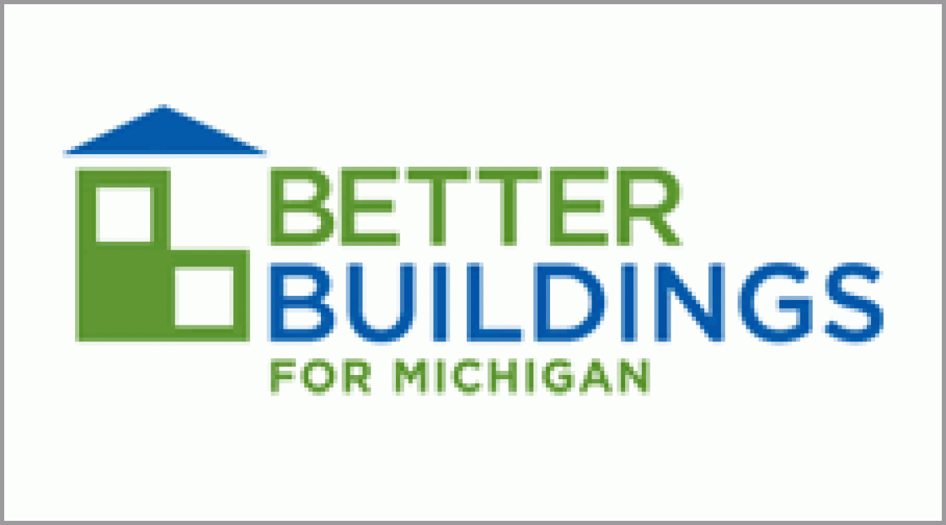 Better Buildings for Michigan logo.