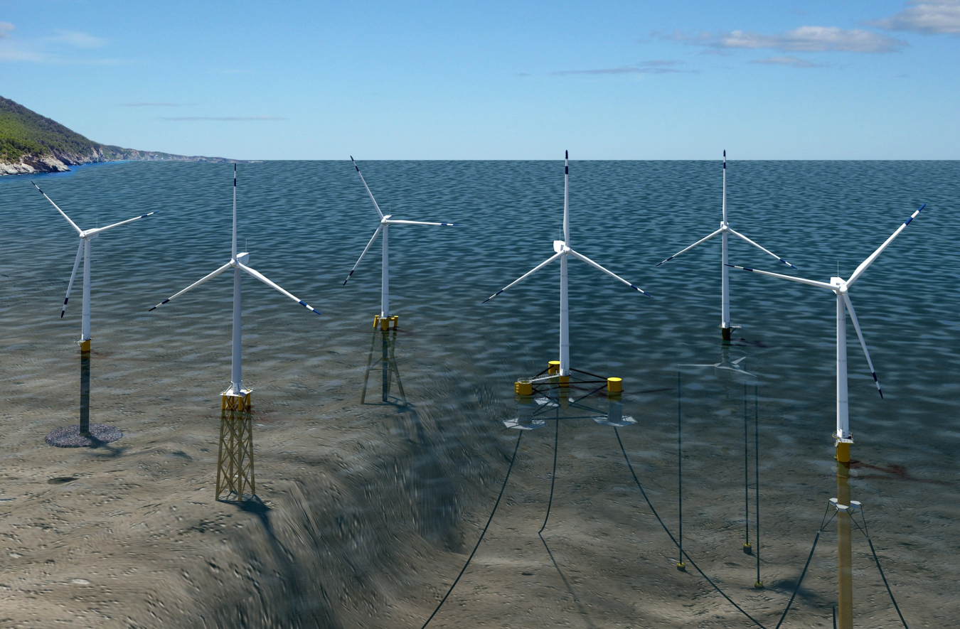 Offshore wind turbines