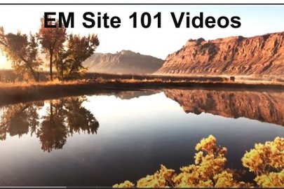 EM has launched new five-minute "site 101" videos. To watch them and learn more about EM site missions, click here. Shown here is a freshwater pond at the Moab Uranium Mill Tailings Remedial Action Project in Utah.