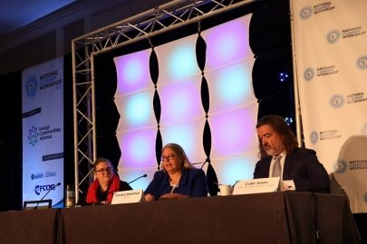 Participants in the "DOE Leadership Perspectives" panel at the National Cleanup Workshop 